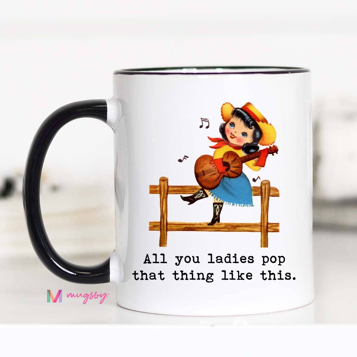 All you Ladies Pop Ceramic Coffee Mug Storybook Collection